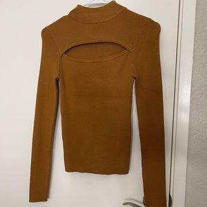 Forever 21 Cut-out Shirt